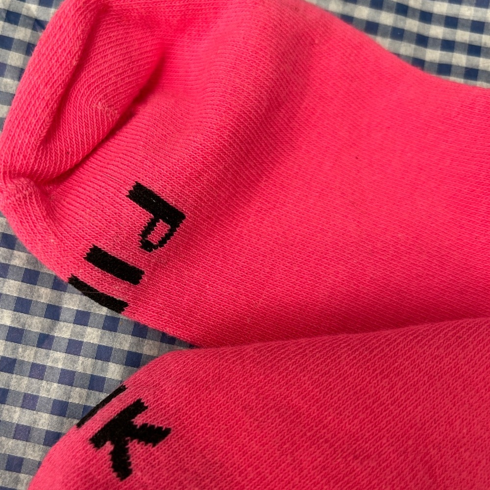 Victoria's Secret Pink Socks and Black Wristlet - Picture 3 of 5